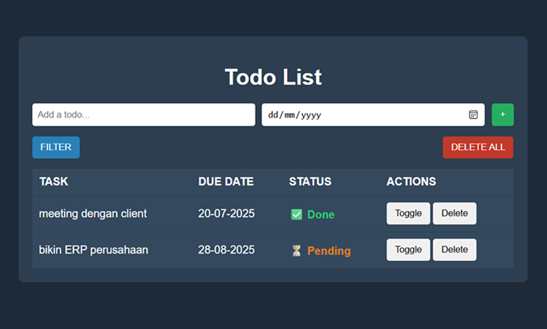To-Do Web App